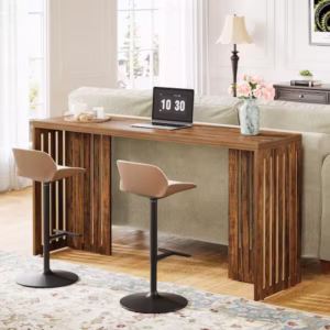 Rectangle Engineered Wood Console Table